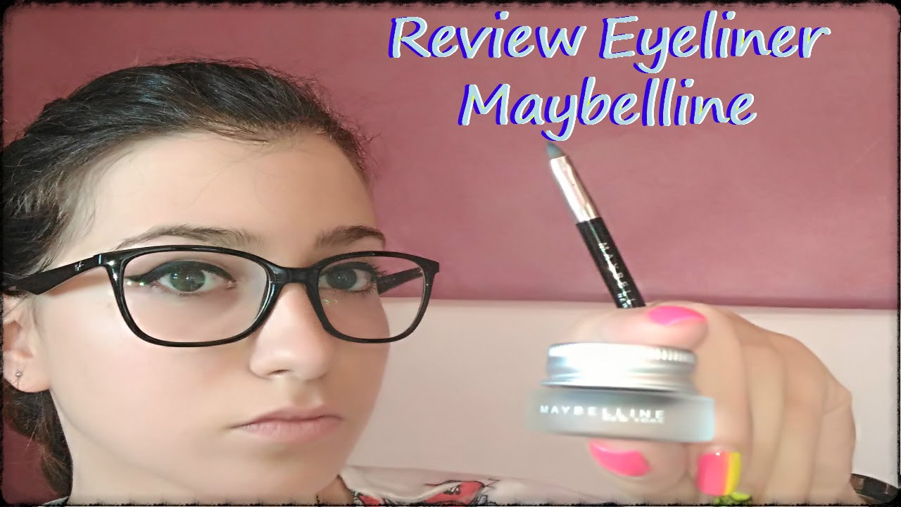 Review Gel Eyeliner Maybelline Lasting Drama ♥ YouTube