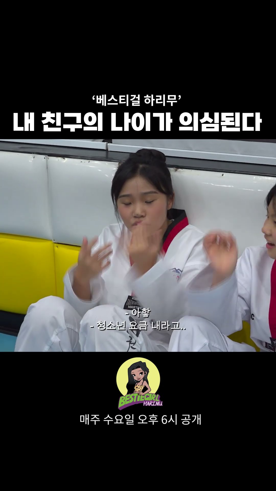 내 친구의 나이가 의심된다 #bestiegirl #harimu #베스티걸 #하리무