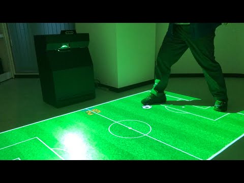 ポータブル型インタラクティブ映像 ‐ 床プロジェクションマッピング