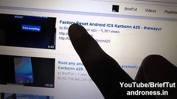 [Failed] Install CWM recovery in any android mobile | karbonn a25 - thewayur