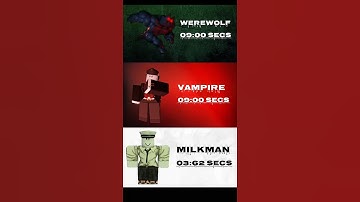Vampire vs Milkman vs Werewolf. Fastest Class in dead rails.