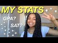 HOW I GOT INTO MY DREAM SCHOOLS | my high school stats (SAT, GPA, ECs) and other college app advice
