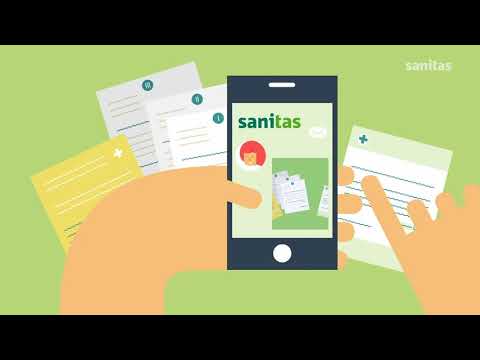 Sanitas Portal app:​ scanning documents is easy | Sanitas health insurance