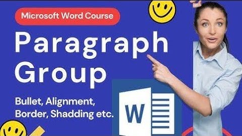 How to Use MS Word Paragraph Group| MS Office 2021| Easy to learn in Pashto