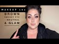 MAKEUP TUTORIAL - Brown Smokey Eye in 2 ways - Soft &amp; Glam