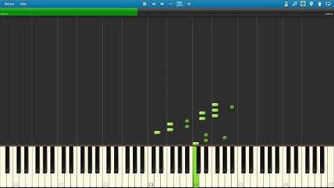 [Synthesia] Super Mario Bros - Mushroom Sound Effect