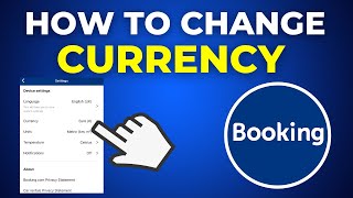 How To Change Currency On Booking.com (2024) screenshot 4