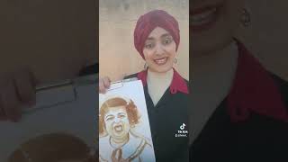 الترند حاليا على التيك توك  رسم تيك_توك ترند المغرب short shorts art coffee draw tiktok