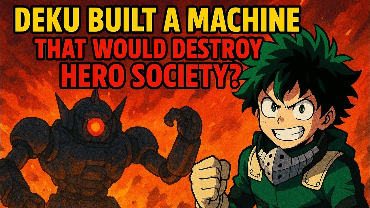 What if Deku Built a Machine That Would Destroy Hero Society?