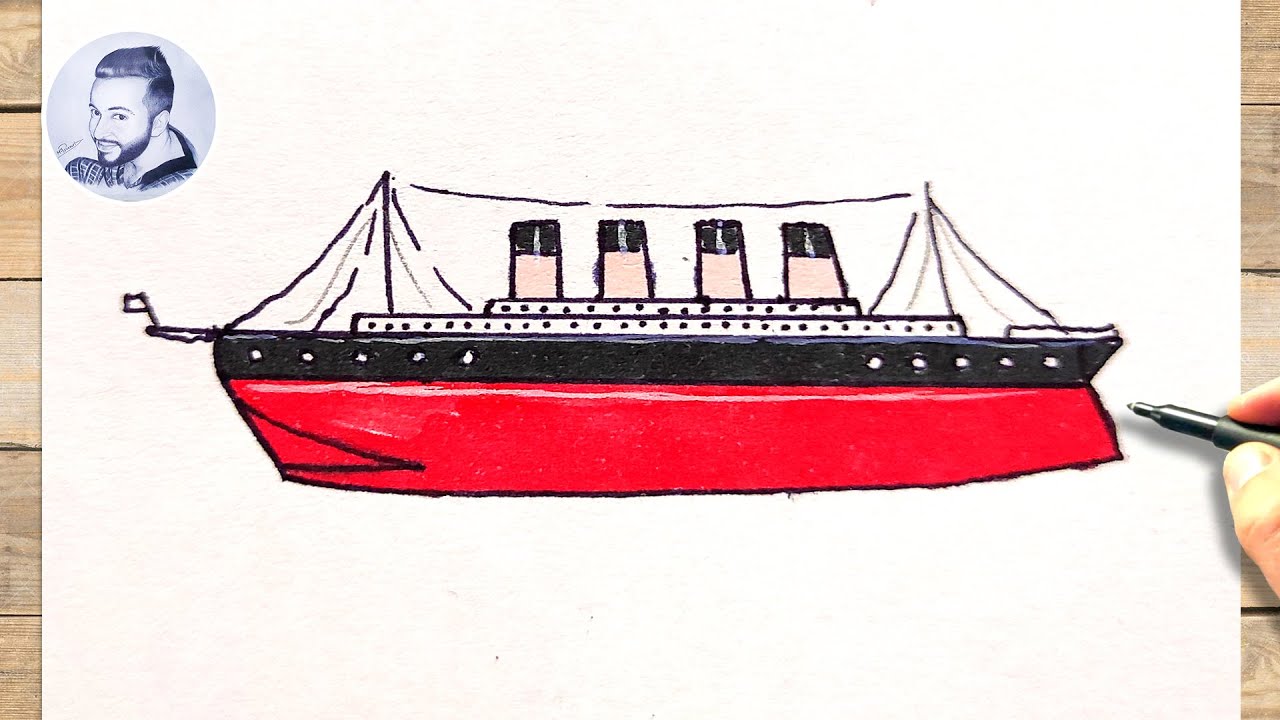 Video De Comment Faire Un Dessin Titanic