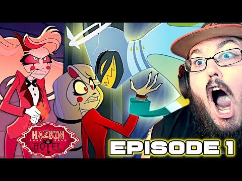 HAZBIN HOTEL OVERTURE // S1: Official Full Episode 1 #HazbinHotel REACTION!!!