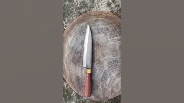 Con dao phi lê cá này làm bằng thép vòng bi Nhật này đẹp như tranh vẽ vậy