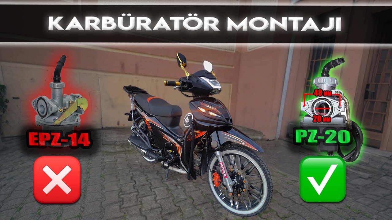 PZ-20 Karbüratör montajı / Oksijen sensörü iptali / Rks sniper pro x cup