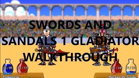 Swords And Sandals 1: Gladiator Full Walkthrough And GamePlay! HD 720p