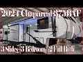 2 full bath 2 bedrooms and a loft 2024 chaparral 375baf 5th wheel at couchs rv nation a rv review