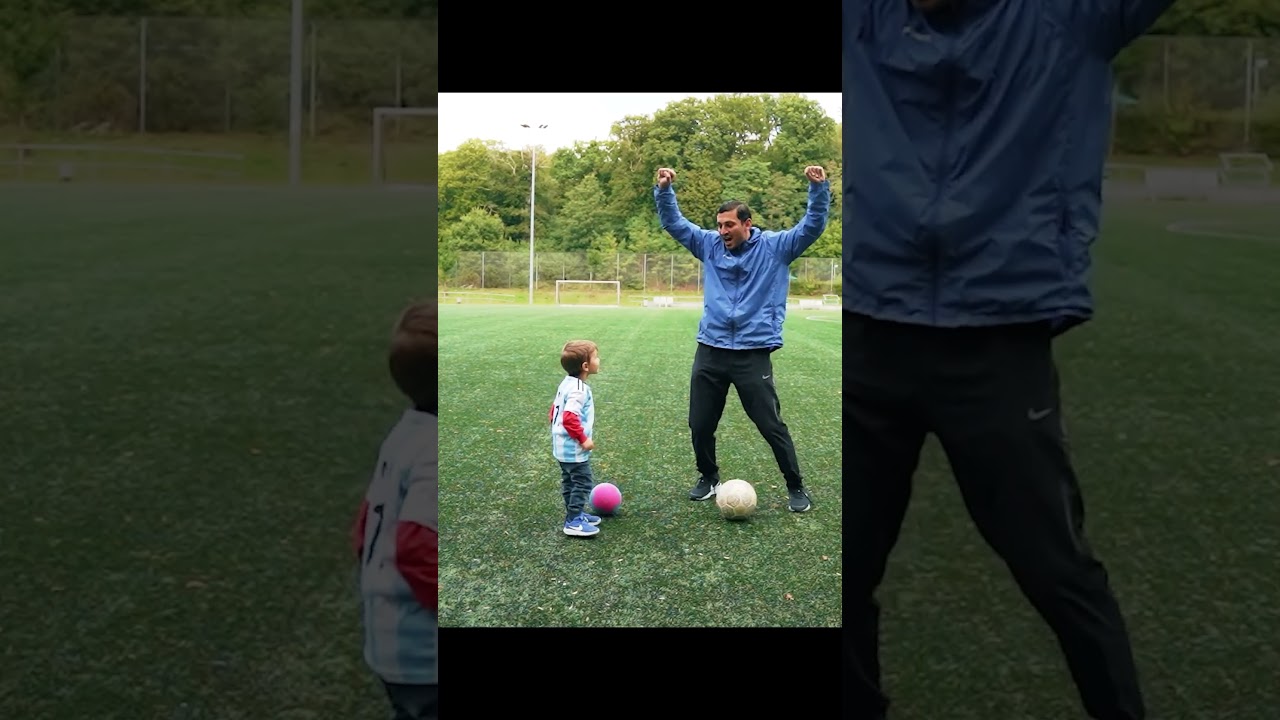 Ball Mastery Drills with 3-Year-Old Kian: Future Football Star in Training!
