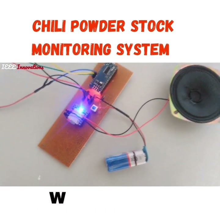 Smart Stock Monitoring for Spices | Say Goodbye to Chili Powder Shortages! 🌶️