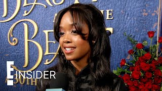 H.E.R. Says Playing Belle in Beauty and the Beast Was the "Most Fun" | E! Insider
