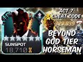 6 Star Sunspot Beyond God Tier Horseman - Act 7 Cheat Code Gameplay - Marvel Contest of Champions