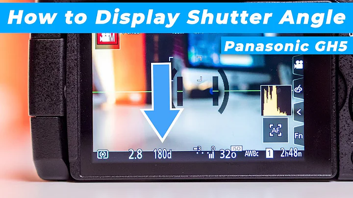 Changing Shutter Speed to Shutter Angle | Panasonic GH5