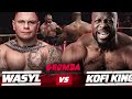 Polski WOJOWNIK vs afrykańska BESTIA. GROMDA 21: KOFI KING vs WASYL I Brutalny nokaut I CAŁA WALKA