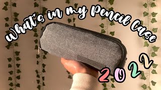 what's in my pencil case 🌿 2021 