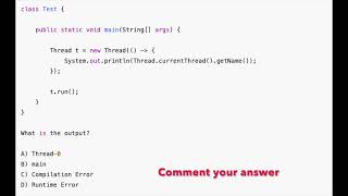 Java Interview question | Java | Interview Questions