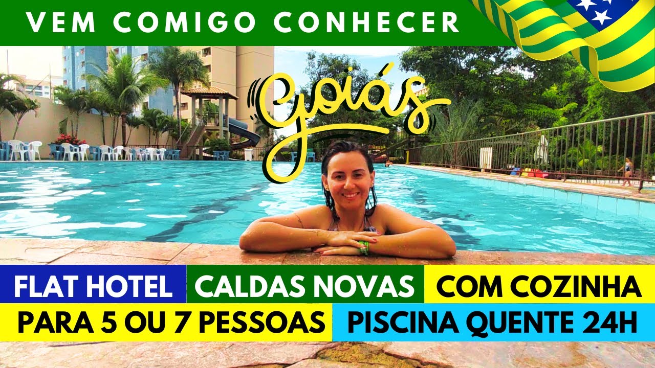 APARTAMENTO PARA 5 OU 7 PESSOAS EM CALDAS NOVAS BOM E BARATO