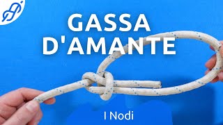 Gassa d'amante. Un nodo semplice da realizzare e un segreto per non dimenticarlo più.