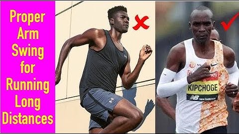 Proper Arm Swing While Running Long Distances