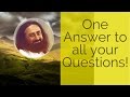 One Answer to all your Questions | Gurudev Sri Sri Ravi Shankar