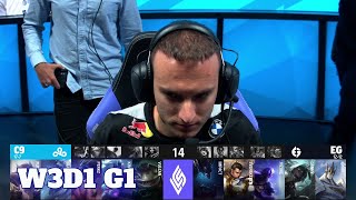 Cloud 9 vs Evil Geniuses | Week 3 Day 1 S11 LCS Summer 2021 | EG vs 100 W3D1 Full Game