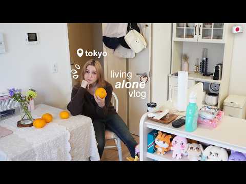 living alone in japan 🍙 new apartment life, shopping in shinjuku, anime movie
