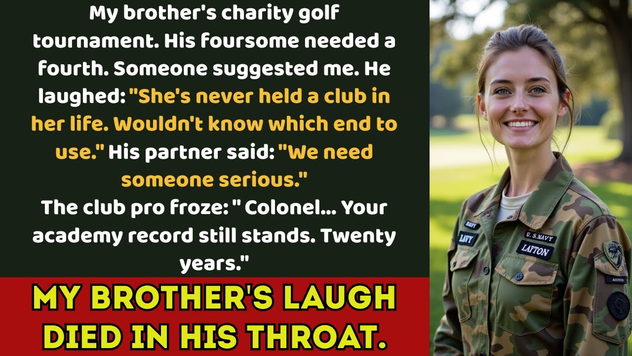 My brother said I didn't know which end of a club to use — until a professional player came along...