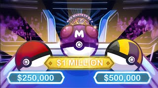 We play Who Wants to be a Millionaire in Pokemon, then battle