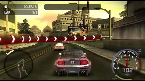 Need For Speed: Most Wanted 5-1-0 - Part 106 - Bonus #6 - South Central (Time Trial)