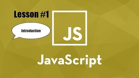 JavaScript Introduction in Arabic #1