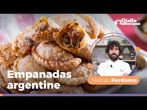 Video: Empanadas Con Carne Di Manzo - Una Ricetta Graduale Con Una Foto