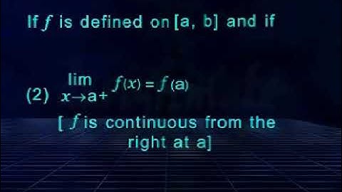 4-31 Continuity Over Open & Closed Intervals | Step-by-Step Explanation