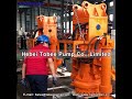 Hydroman® submersible hydraulic pump complete with diesel engine hydraulic power pack #pumps #dredge