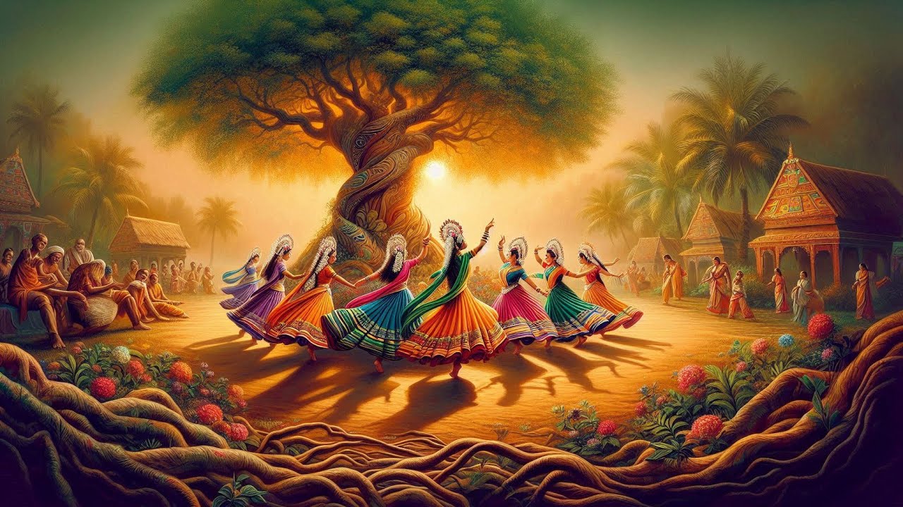 Rooted in the soil, flowing with rhythmic Santhali Dance from the villages 