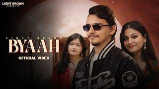 Byaah (Official Video) Light Brown | ft. Ishita Awasthi & Alankrita Pandey | Latest Haryanvi Song screenshot 1