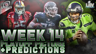 Week 14 NFL Picks \& Playoff Predictions | 2019 #NFLRT Pick'em Challenge