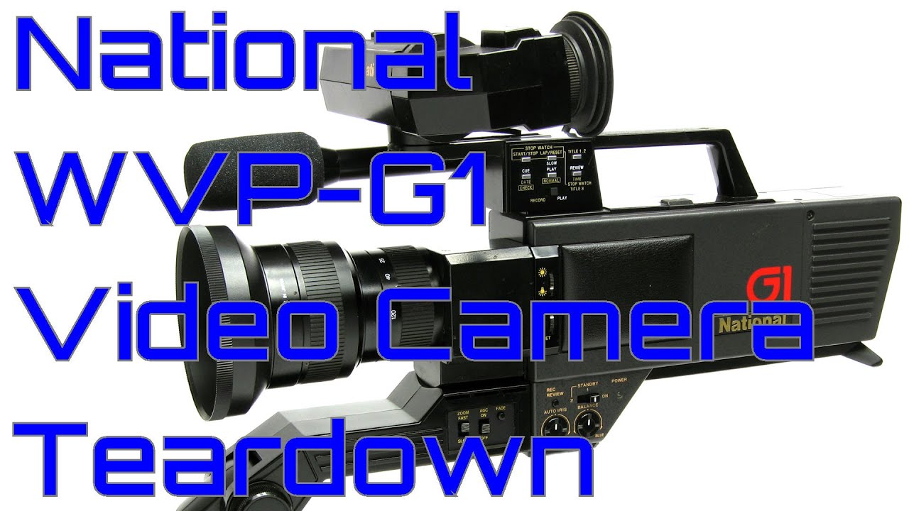 EW0199 — Разборка видеокамеры National WVP-G1