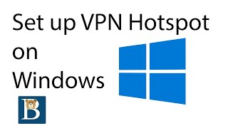 Set up VPN Hotspot - Windows Setup Wifi Hotspot using the VPN network for FastVPN screenshot 4