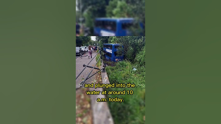 Double-Decker Bus Full of Students Crashes into River in Eastleigh, Hampshire #bus #crash #england