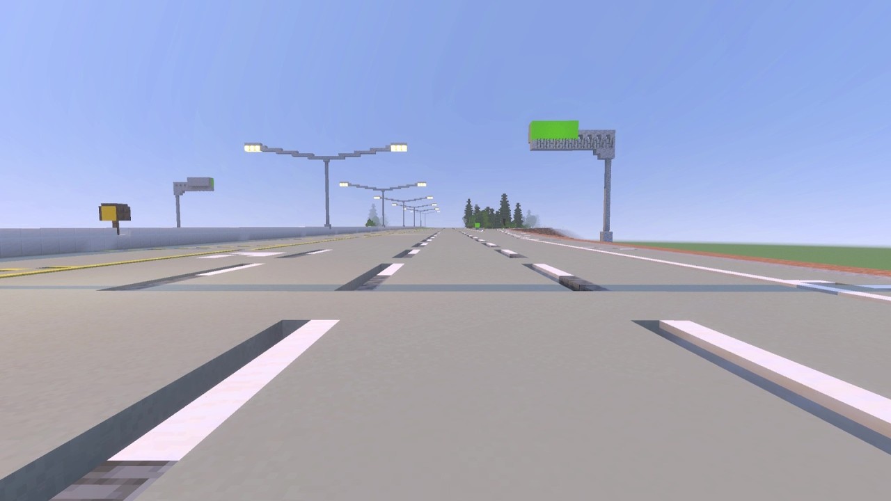 Minecraft: Freeway Construction in Cloverdale - Timelapse | Territory of Delphinia EP 8