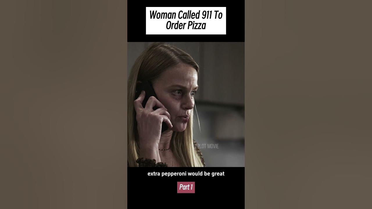 [Part 1] Woman Called 911 To Order Pizza #shorts
