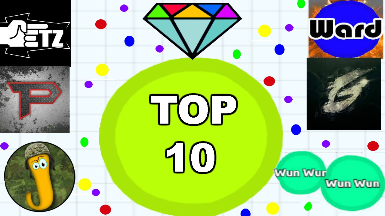 NEW! TOP 10 AGARIO PLAYERS (2015 VS 2016) BEST EVER MOMENTS!