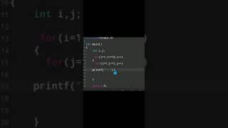 #57 | Basic C Language Program | Basic Coding Video | Programming Exercise58 #shorts #coding